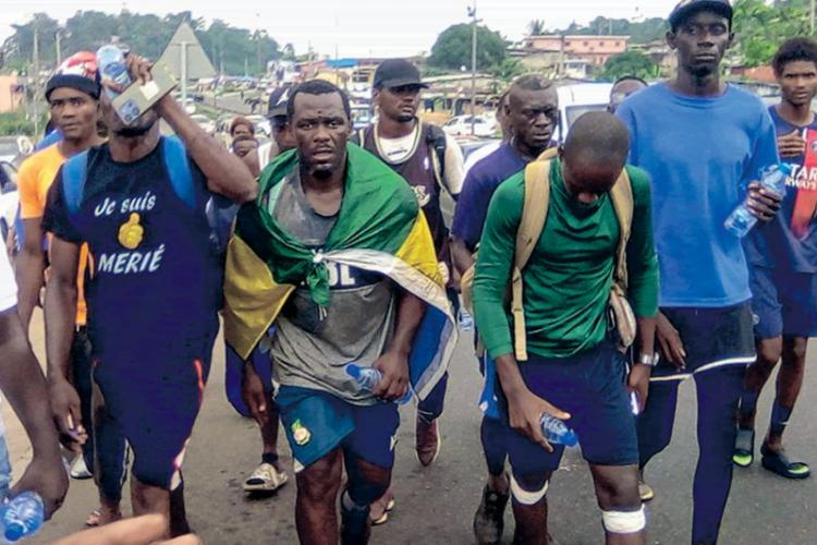 Mouila-Libreville à pied : le pari réussi de Stehmy Vinga et ses compagnons